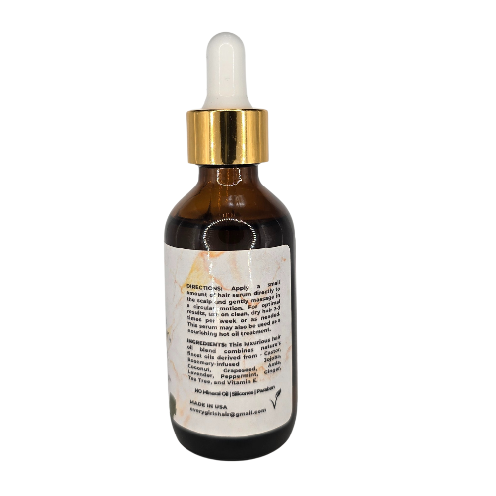 Super Hair Serum – Infused with Rosemary, Amla & Tea Tree Oil