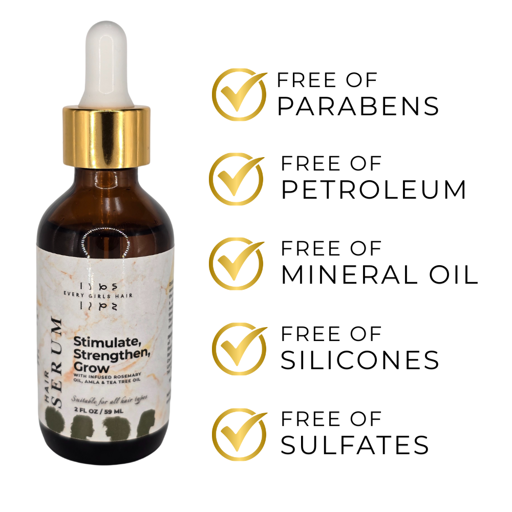 Super Hair Serum – Infused with Rosemary, Amla & Tea Tree Oil