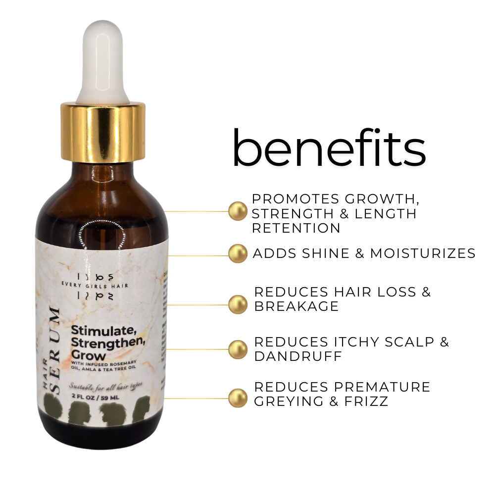 Super Hair Serum – Infused with Rosemary, Amla & Tea Tree Oil