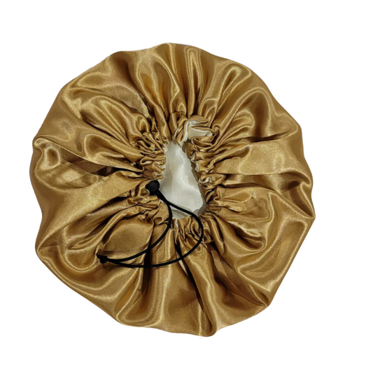 2-in-1 Ultra Soft Satin Sleep Bonnet
